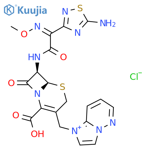 Cefozopran hydrochloride structure