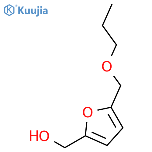 2-Furanmethanol, 5-(propoxymethyl)- structure