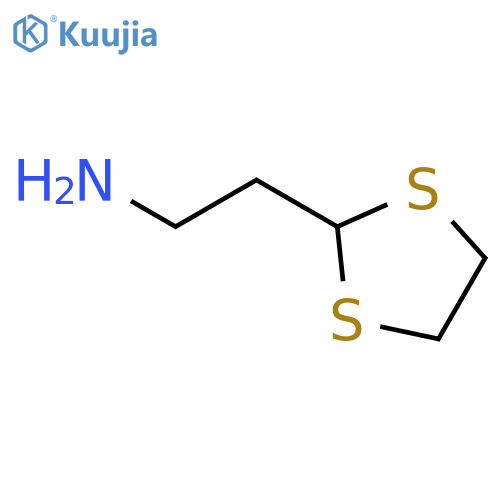 2-(1,3-dithiolan-2-yl)ethan-1-amine structure