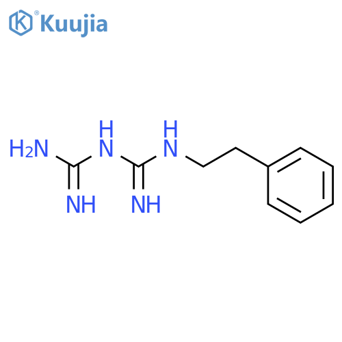 N-Phenethylbiguanide structure