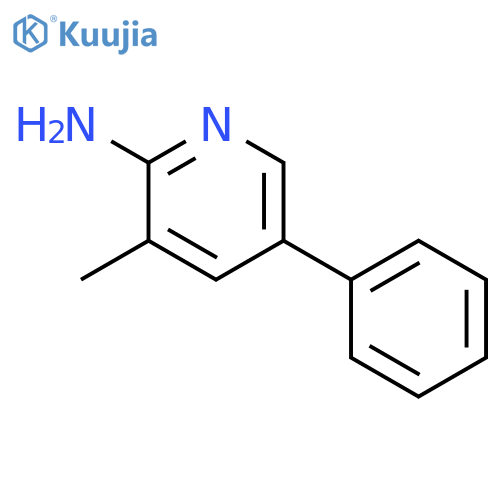 2-Pyridinamine,3-methyl-5-phenyl- structure