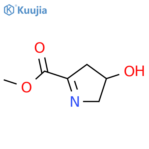 2H-Pyrrole-5-carboxylicacid, 3,4-dihydro-3-hydroxy-, methyl ester, (R)- (9CI) structure