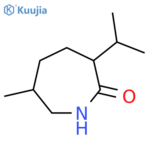 2H-Azepin-2-one,hexahydro-6-methyl-3-(1-methylethyl)-, (3S,6R)- structure