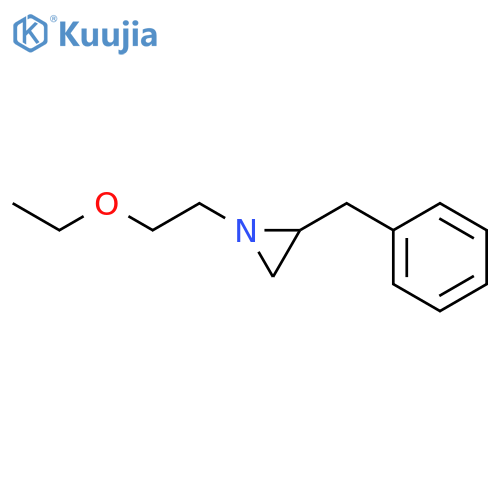 Aziridine, 1-(2-ethoxyethyl)-2-(phenylmethyl)- structure