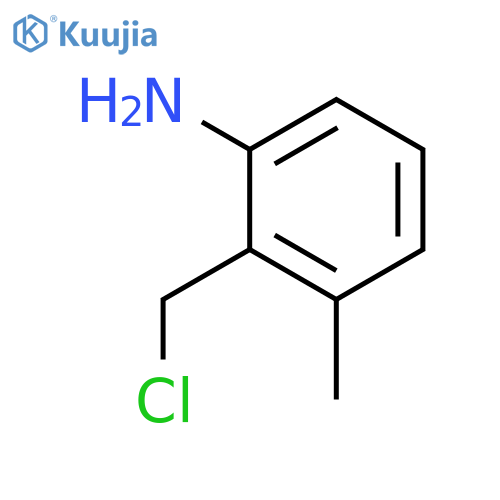 BENZENAMINE, 2-(CHLOROMETHYL)-3-METHYL- structure