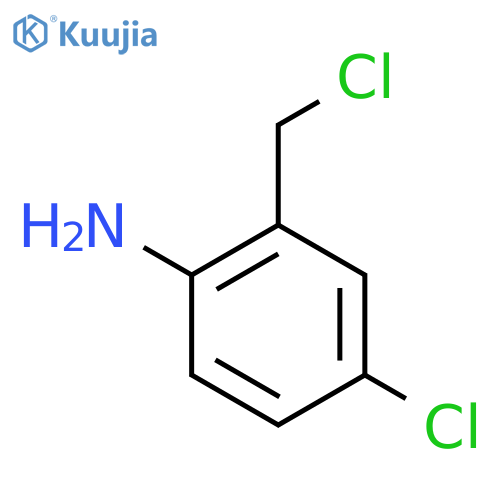 4-Chloro-2-(chloromethyl)aniline structure