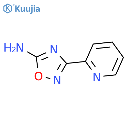 1,2,4-Oxadiazol-5-amine, 3-(2-pyridinyl)- structure
