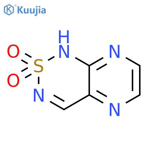 1H-pyrazino[2,3-c][1,2,6]thiadiazine 2,2-dioxide structure