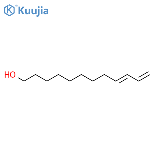 9,11-Dodecadien-1-ol structure