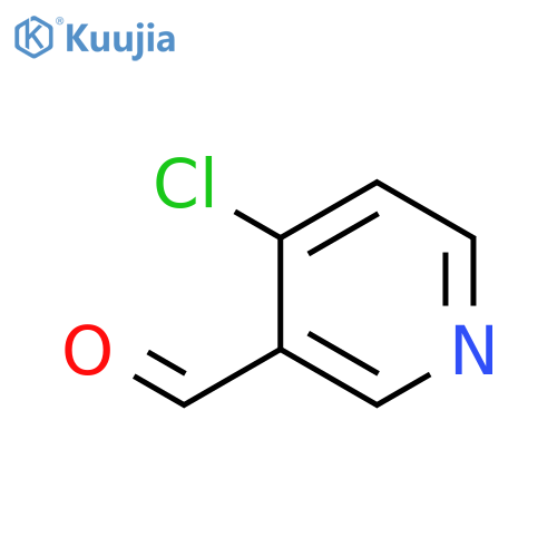 4-chloropyridine-3-carbaldehyde structure