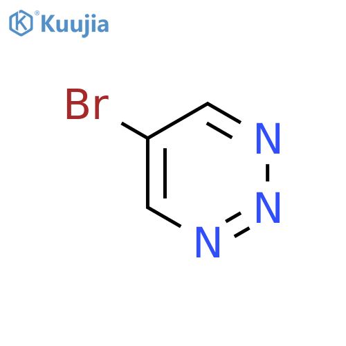 5-Bromo-1,2,3-triazine structure