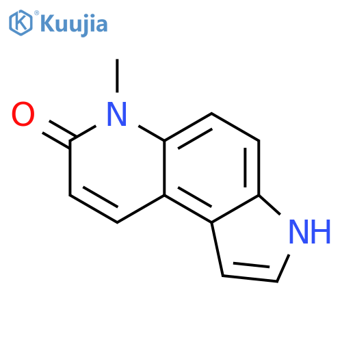 3,6-dihydro-6-methyl-7H-Pyrrolo[3,2-f]quinolin-7-one structure