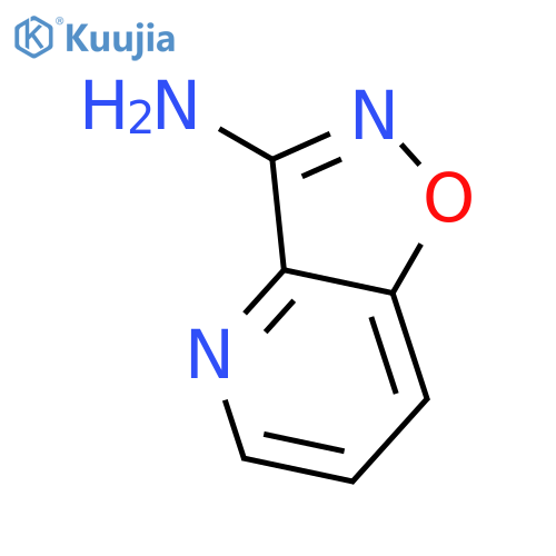 [1,2]oxazolo[4,5-b]pyridin-3-amine structure