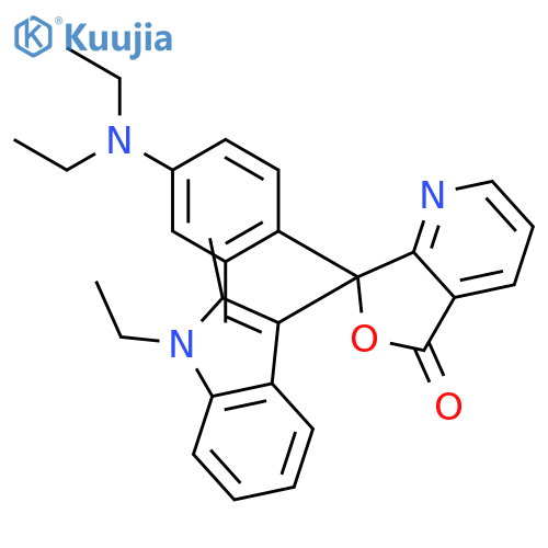 Furo[3,4-b]pyridin-5(7H)-one,7-[4-(diethylamino)-2-methylphenyl]-7-(1-ethyl-2-methyl-1H-indol-3-yl)- structure