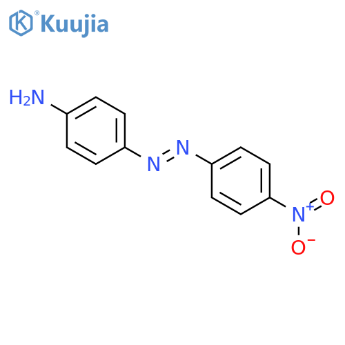 Benzenamine, 4-[(1Z)-2-(4-nitrophenyl)diazenyl]- structure