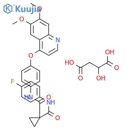 Cabozantinib S-malate structure