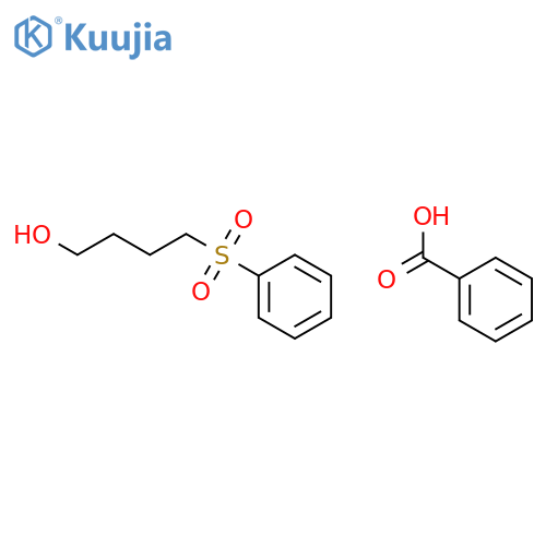 1-BUTANOL, 4-(PHENYLSULFONYL)-, BENZOATE structure