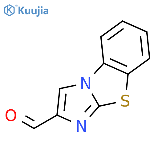 Benzo[d]imidazo[2,1-b]thiazole-2-carbaldehyde structure