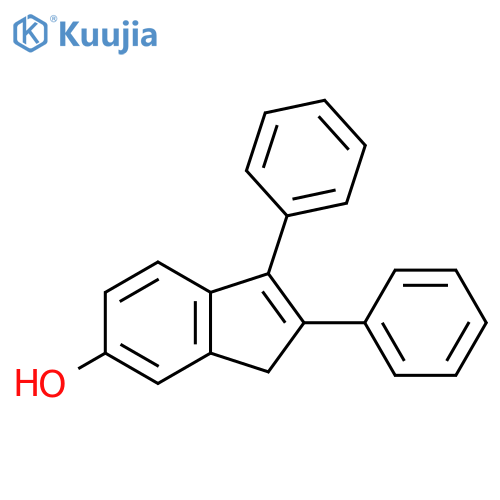 1H-Inden-6-ol,2,3-diphenyl- structure