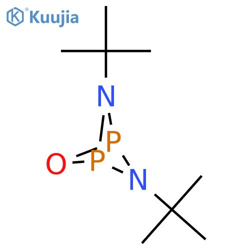 2-Oxa-4,5-diaza-1,3-diphosphabicyclo[1.1.1]pentane, 4,5-bis(1,1-dimethylethyl)- structure
