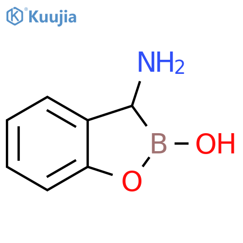 3-amino-2,3-dihydro-1,2-benzoxaborol-2-ol structure