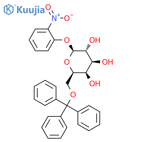 2-Nitrophenyl 6-O-trityl-b-D-galactopyranoside structure