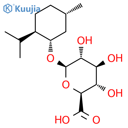 (1S,2R,5S)-(+)-Menthol β-D-Glucuronide structure