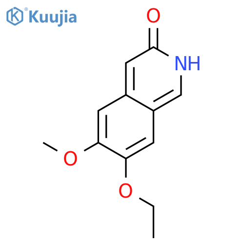 3(2H)-Isoquinolinone, 7-ethoxy-6-methoxy- structure