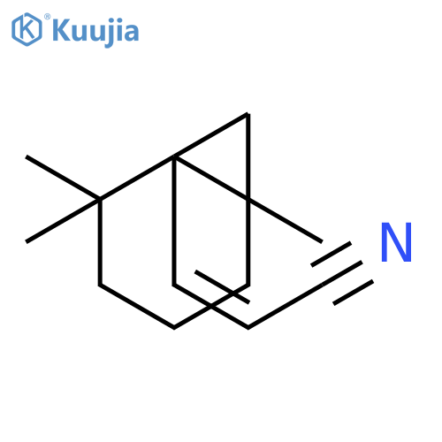 2-Propenenitrile, 3-(2,2,6-trimethylbicyclo[4.1.0]hept-1-yl)-, (Z)- structure