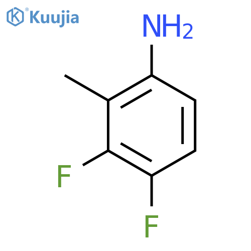 3,4-Difluoro-2-methylaniline structure