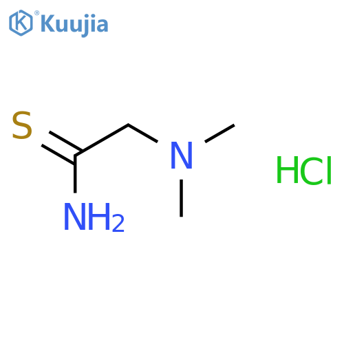 Ethanethioamide,2-(dimethylamino)-, hydrochloride (1:?) structure