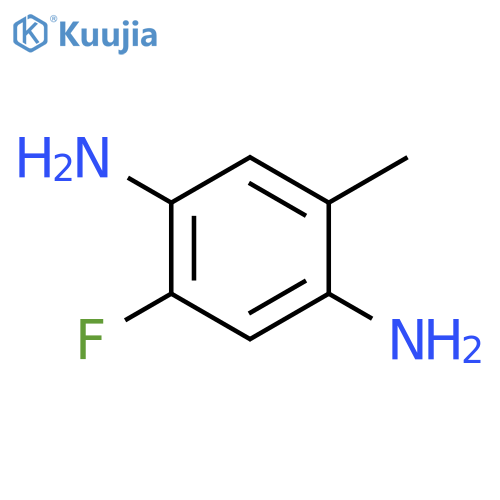 2-Fluoro-5-methylbenzene-1,4-diamine structure