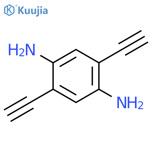 2,5-Diethynylbenzene-1,4-diamine structure