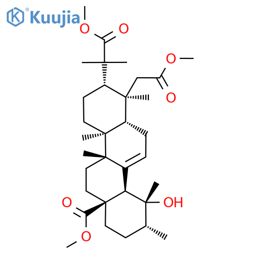 19α-Hydroxy-2,3-secours-12-ene-2,3,28-trioic acid trimethyl ester structure