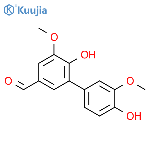 4',6-Dihydroxy-3',5-dimethoxy-1,1'-biphenyl-3-carboxaldehyde structure