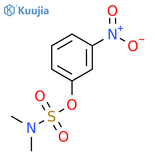 Sulfamic acid,N,N-dimethyl-, 3-nitrophenyl ester structure