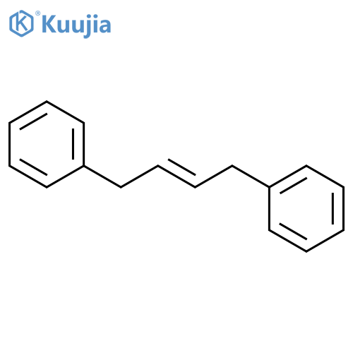 Benzene, 1,1'-(2-butene-1,4-diyl)bis-, (E)- structure