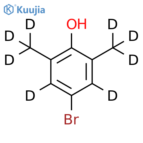 4-Bromo-2,6-dimethylphenol-d8 (Major) structure