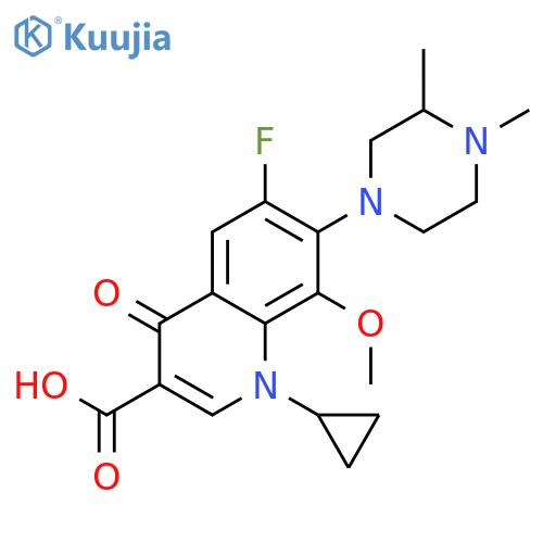 N-Methyl Gatifloxacin structure