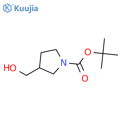 1-Boc-3-(Hydroxymethyl)pyrrolidine structure
