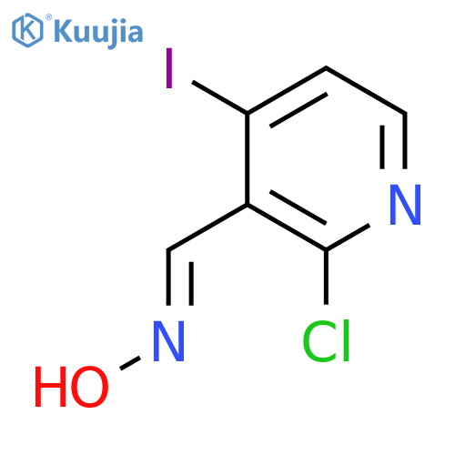 2-Chloro-4-iodonicotinaldehyde oxime structure