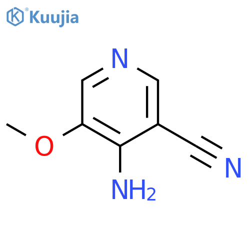 4-Amino-5-methoxynicotinonitrile structure