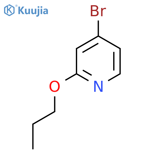 4-Bromo-2-propoxypyridine structure