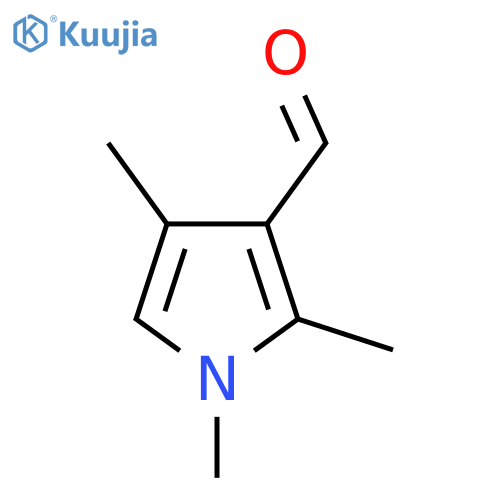 1,2,4-Trimethyl-1H-pyrrole-3-carbaldehyde structure