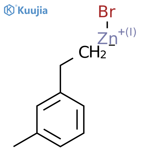 3-Methylphenethylzinc bromide structure