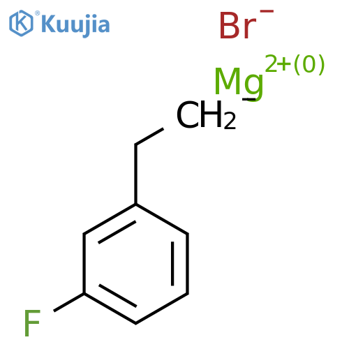 3-Fluorophenethylmagnesium bromide structure
