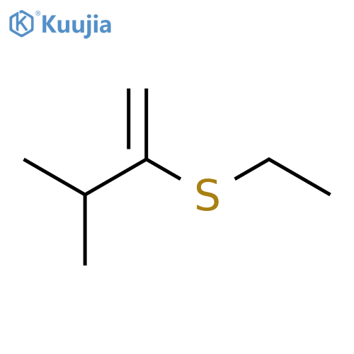1-Butene,2-(ethylthio)-3-methyl- structure
