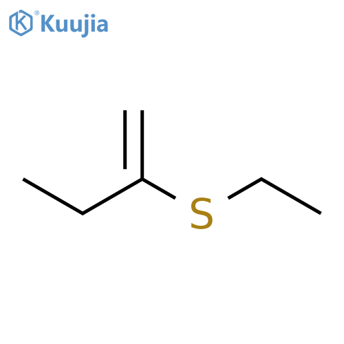 1-Butene,2-(ethylthio)- structure