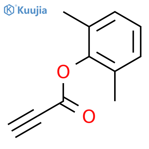 2-Propynoic acid, 2,6-dimethylphenyl ester structure