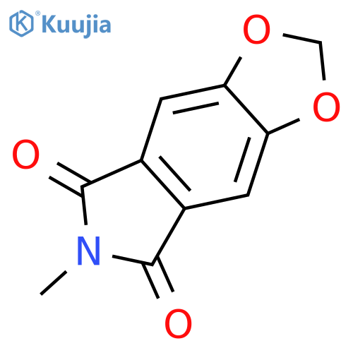 6-Methyl-[1,3]dioxolo[4,5-f]isoindol-5,7-dion structure
